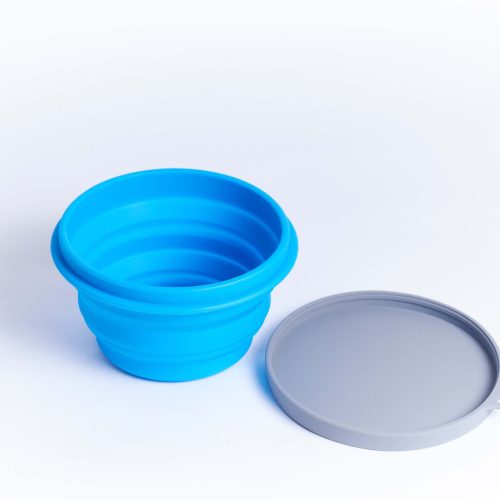 Bowl plegable azul 1000 ml pro outdoor